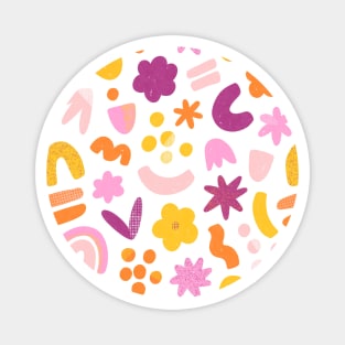 Super fun abstract pattern Magnet